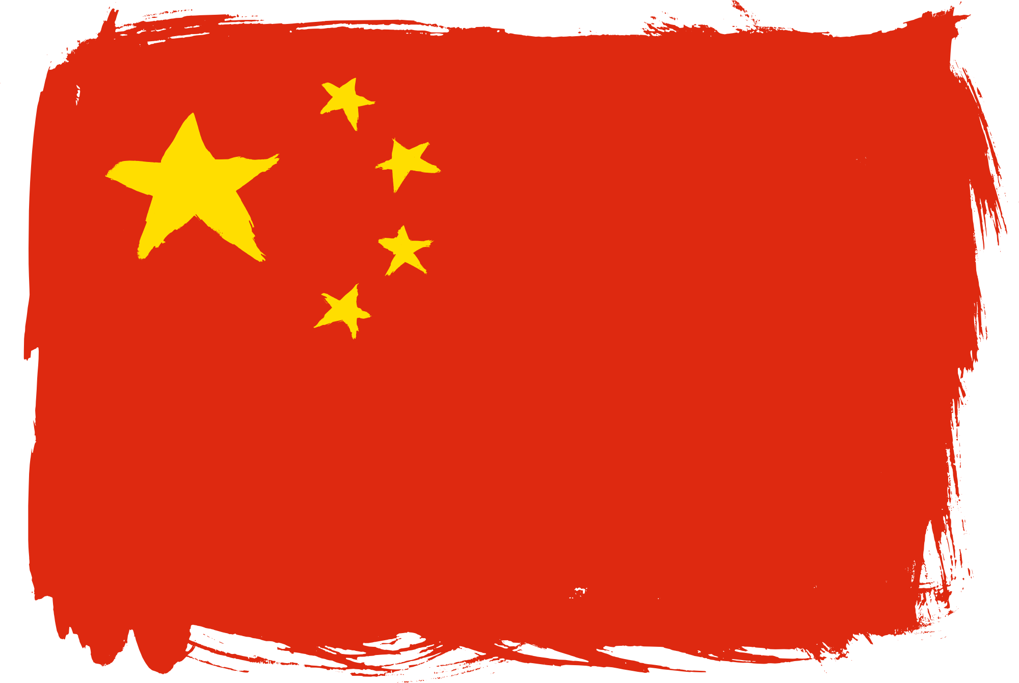 Detail China Flag Png Nomer 9