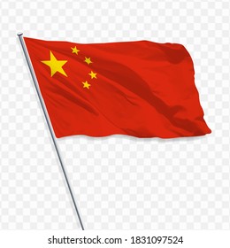 Detail China Flag Transparent Nomer 10