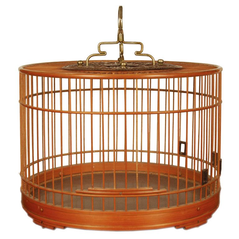 Detail Chinese Bamboo Bird Cage For Sale Nomer 8