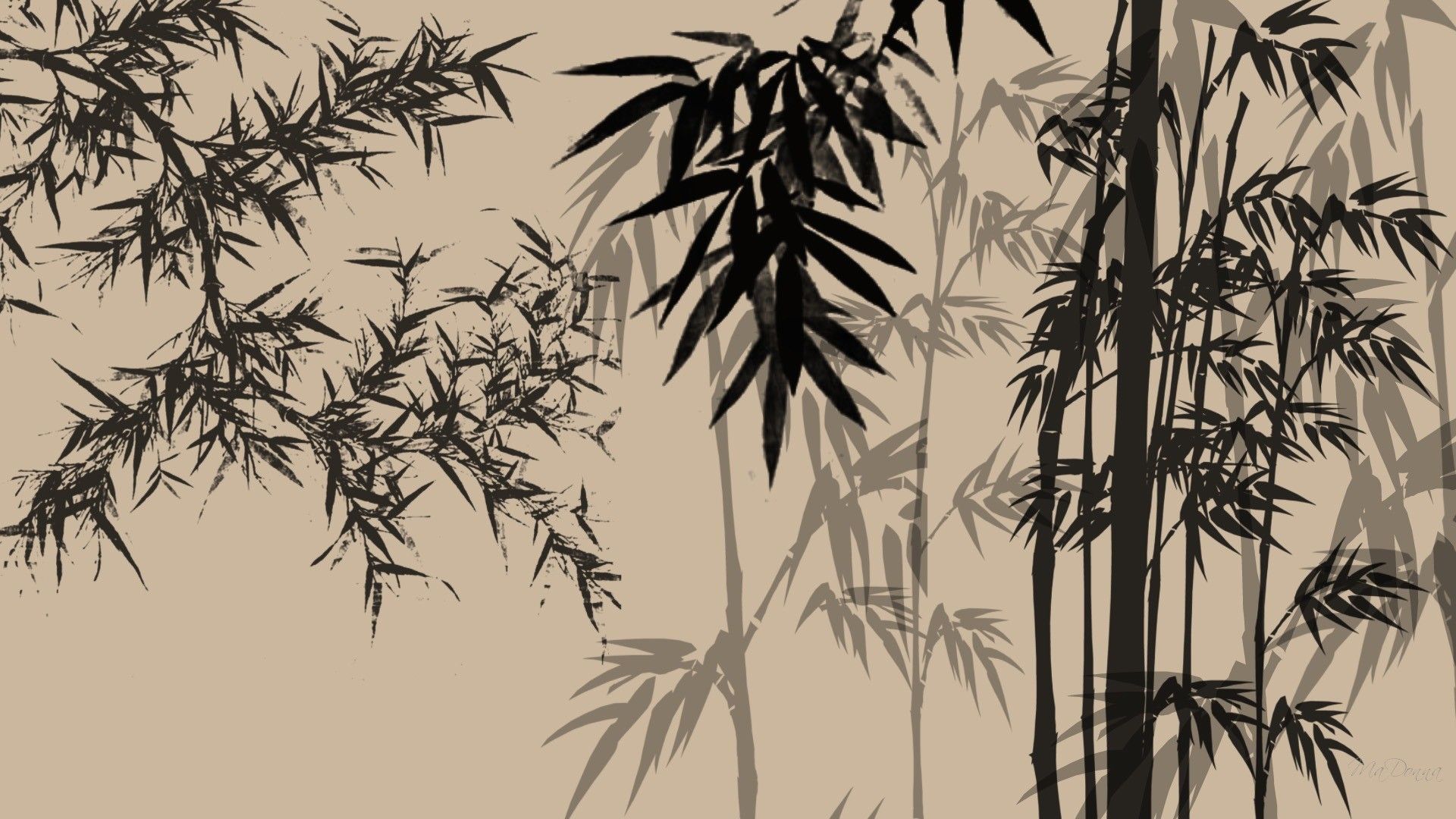 Detail Chinese Bamboo Wallpaper Nomer 2