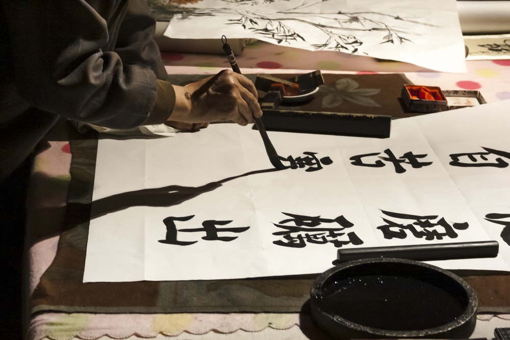 Detail Chinese Calligraphy Wallpaper Nomer 36