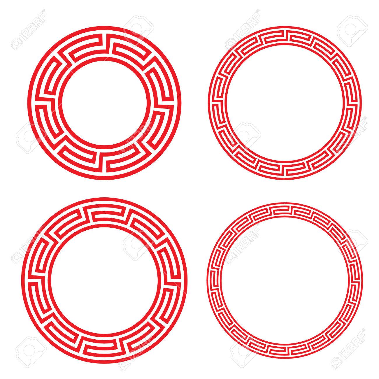 Detail Chinese Circle Pattern Nomer 11