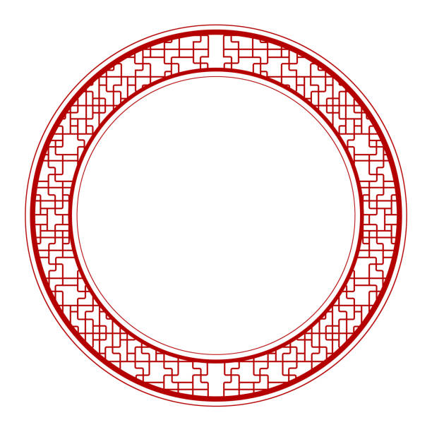 Detail Chinese Circle Pattern Nomer 12
