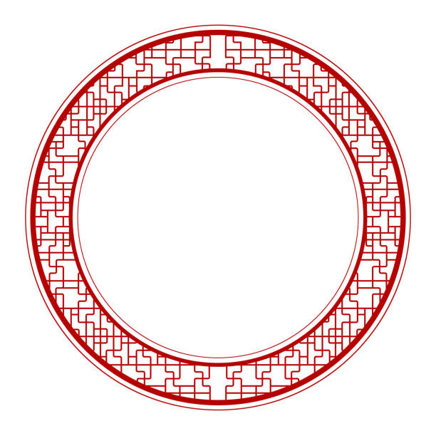 Detail Chinese Circle Pattern Nomer 12