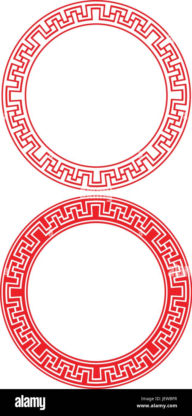 Detail Chinese Circle Pattern Nomer 14