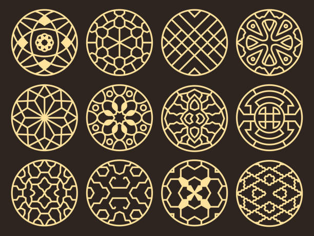 Detail Chinese Circle Pattern Nomer 21