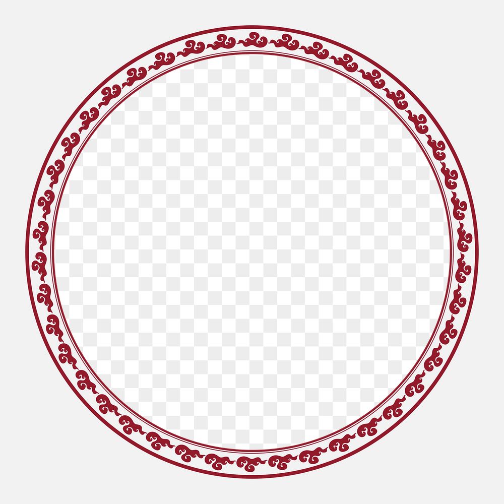 Detail Chinese Circle Pattern Nomer 32