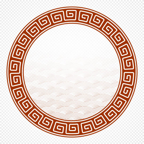 Detail Chinese Circle Pattern Nomer 7