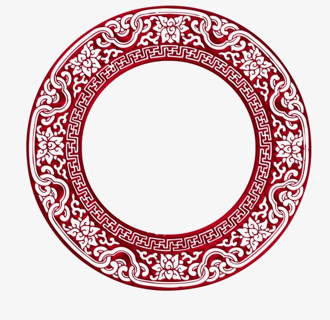 Detail Chinese Circle Pattern Nomer 10