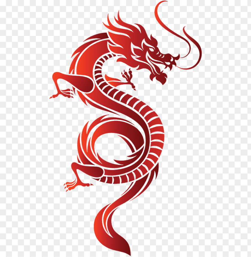 Detail Chinese Dragon Vector Png Nomer 10