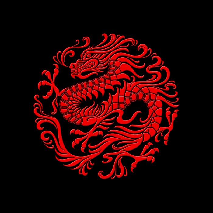 Detail Chinese Dragon Wallpaper Nomer 27