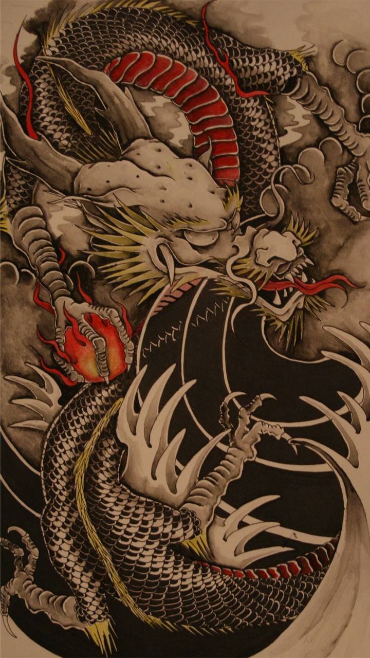 Detail Chinese Dragon Wallpaper Nomer 35