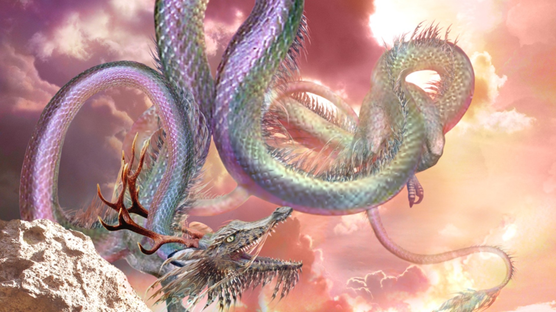 Detail Chinese Dragon Wallpaper Nomer 41