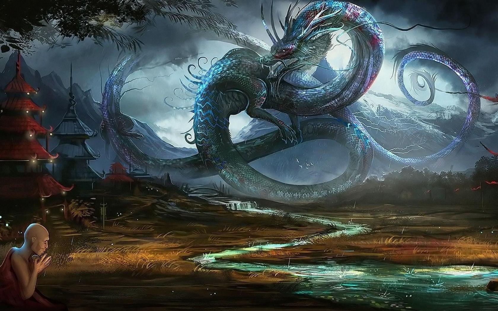 Detail Chinese Dragon Wallpaper Hd Nomer 3