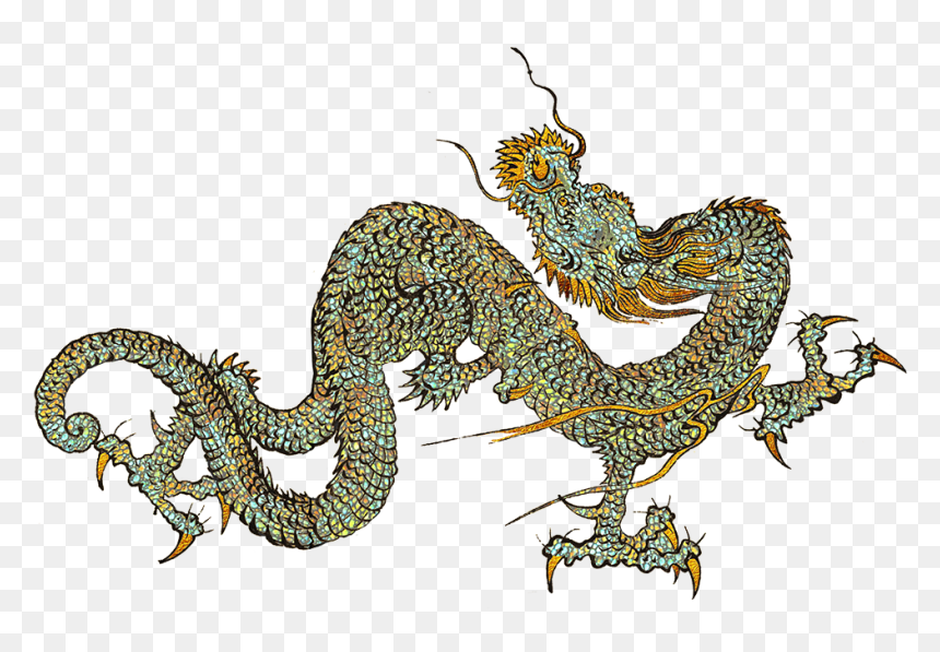 Detail Chinese Gold Dragon Png Nomer 37