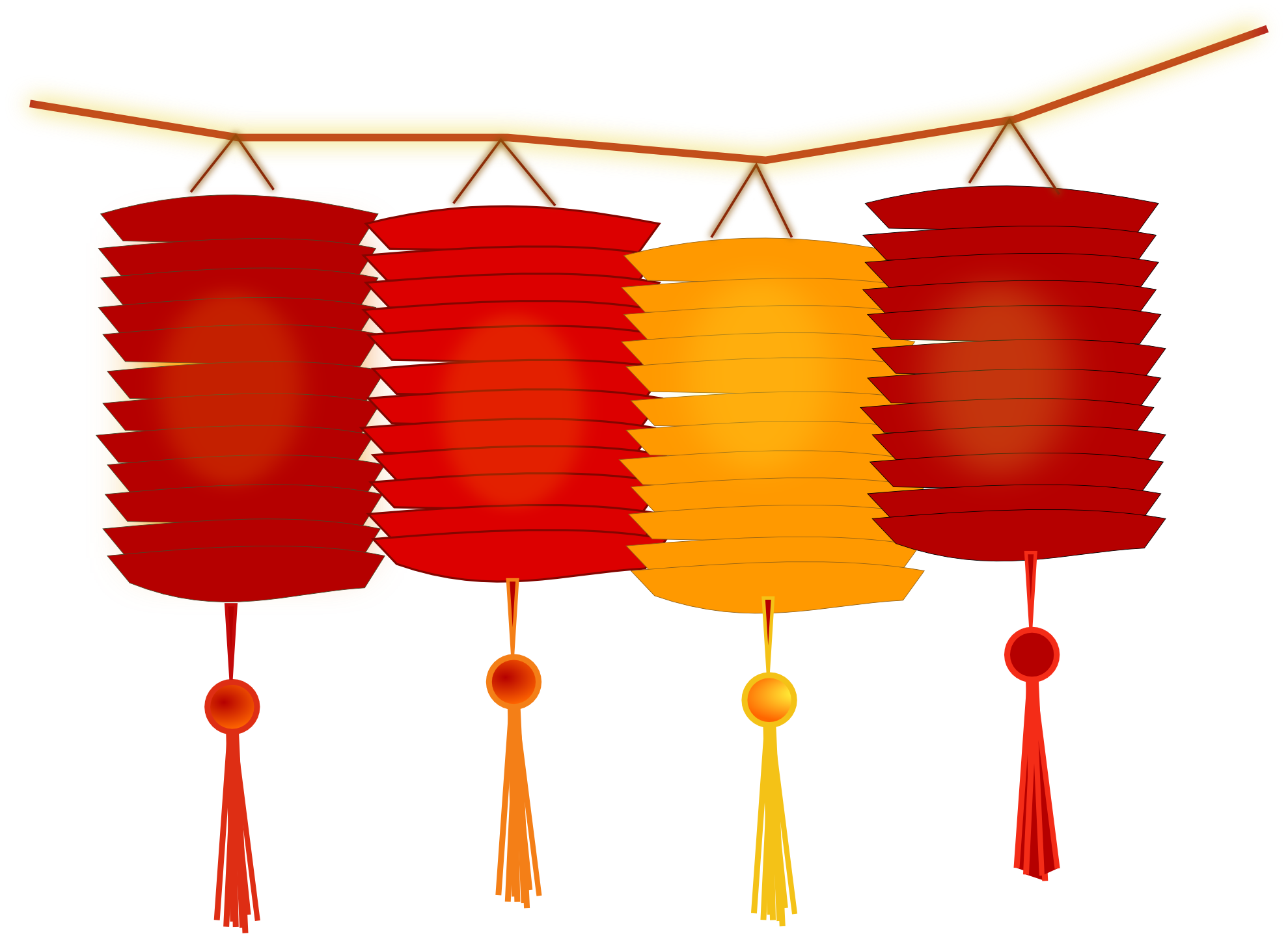 Detail Chinese Lantern Clipart Nomer 10