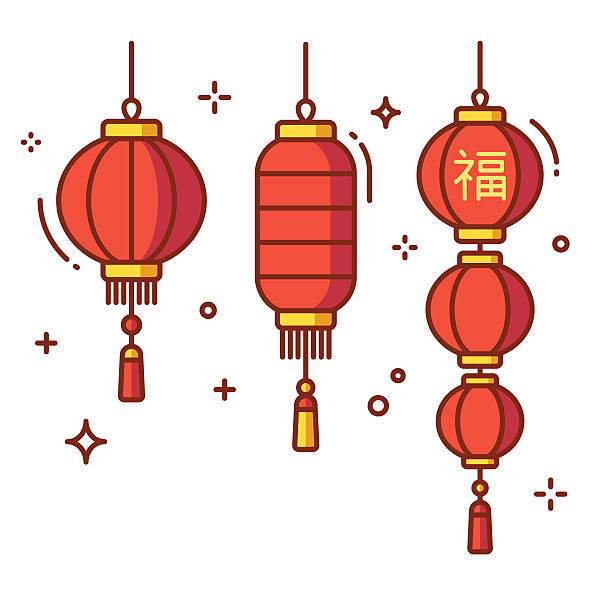 Detail Chinese Lantern Clipart Nomer 2