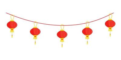 Detail Chinese Lantern Vector Free Download Nomer 13