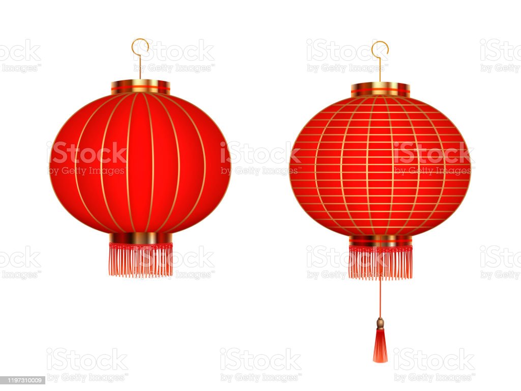 Detail Chinese Lantern Vector Free Download Nomer 15