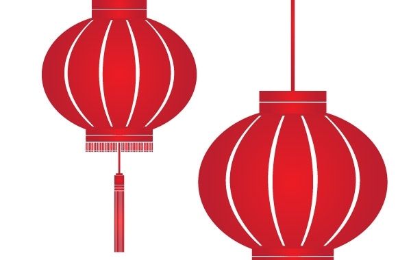 Detail Chinese Lantern Vector Free Download Nomer 16