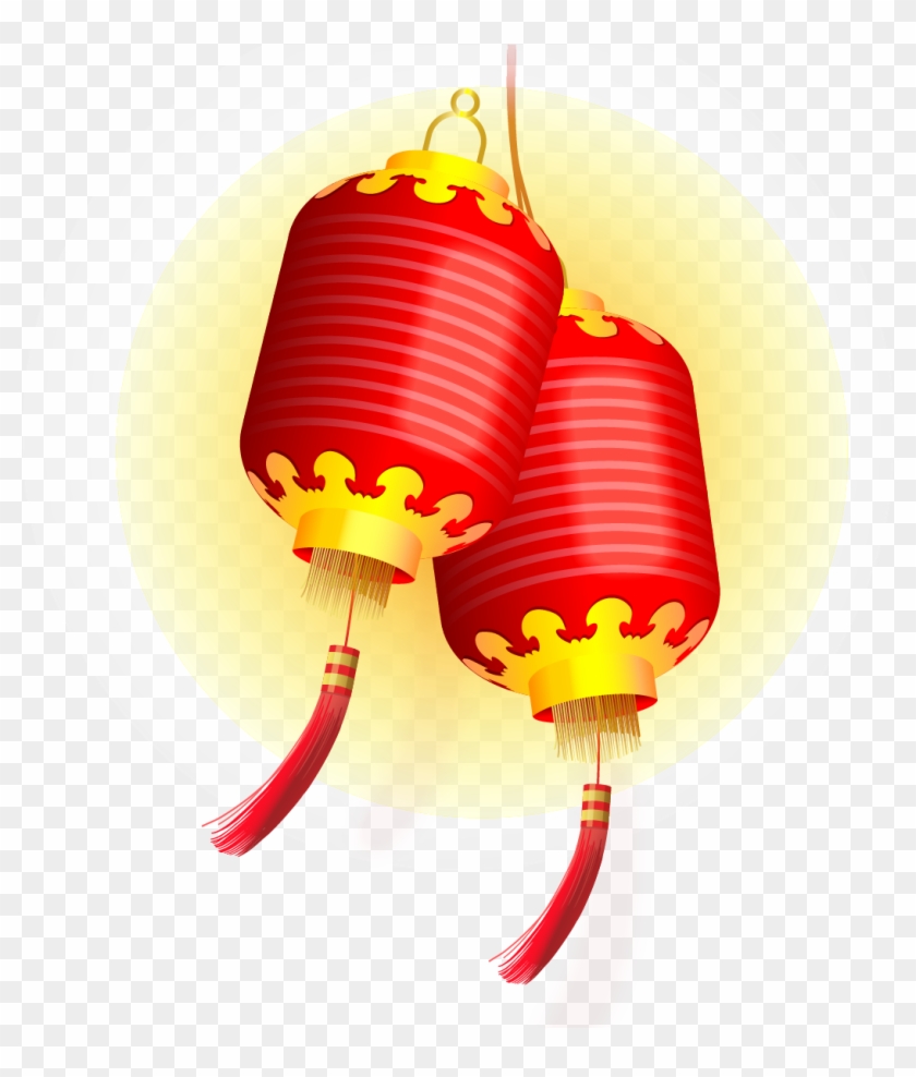 Detail Chinese Lantern Vector Free Download Nomer 28