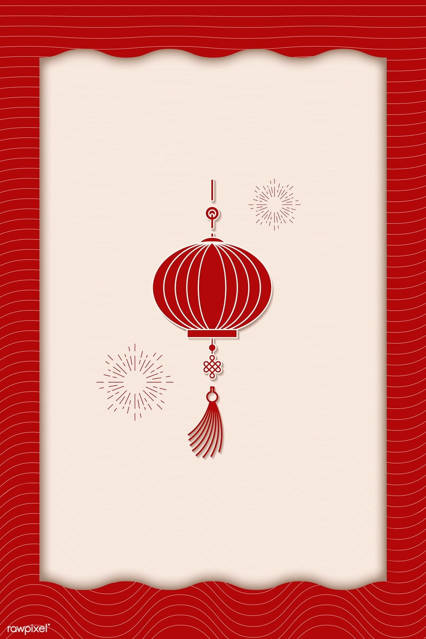 Detail Chinese Lantern Vector Free Download Nomer 29