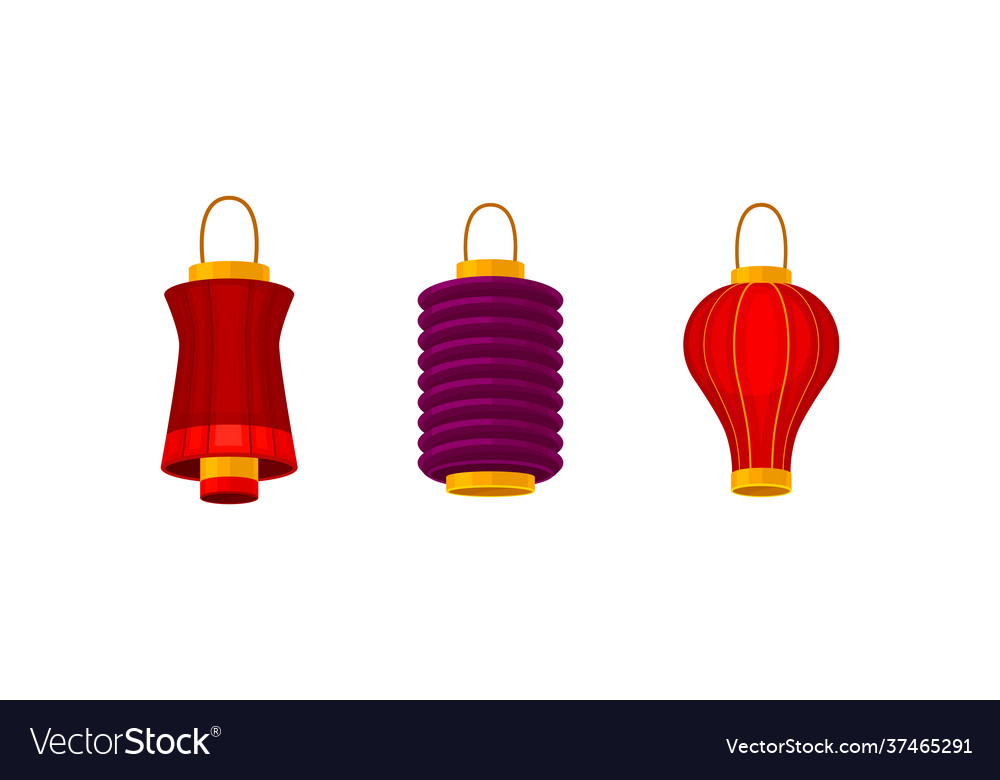 Detail Chinese Lantern Vector Free Download Nomer 39