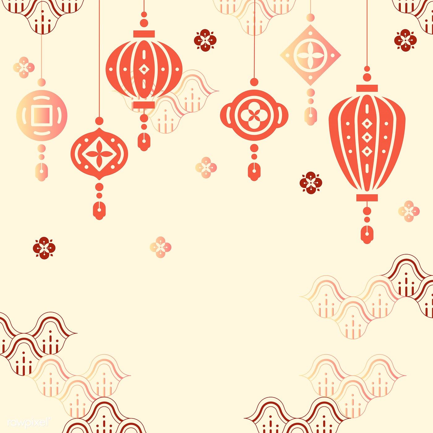 Detail Chinese New Year Background Nomer 29