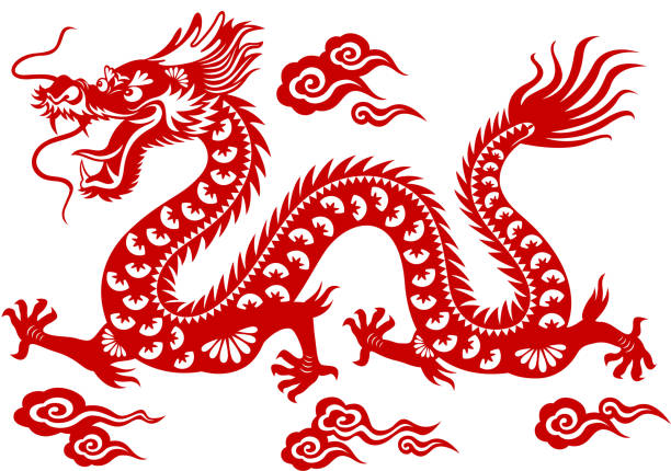 Detail Chinese New Year Dragon Clipart Nomer 16