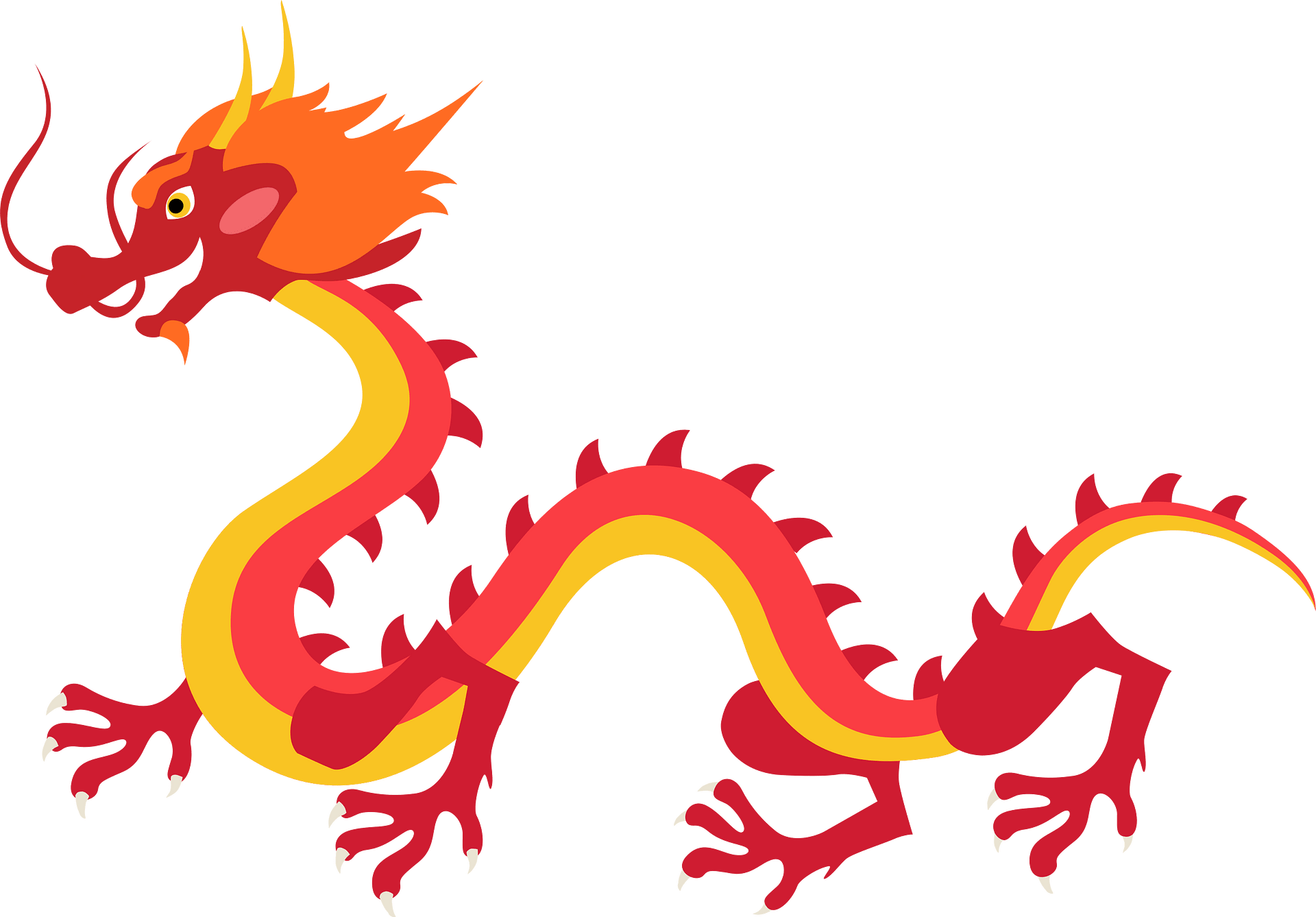 Detail Chinese New Year Dragon Clipart Nomer 25