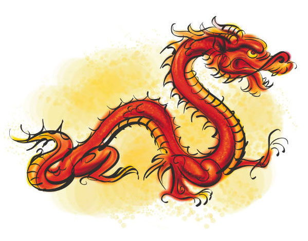 Detail Chinese New Year Dragon Clipart Nomer 35