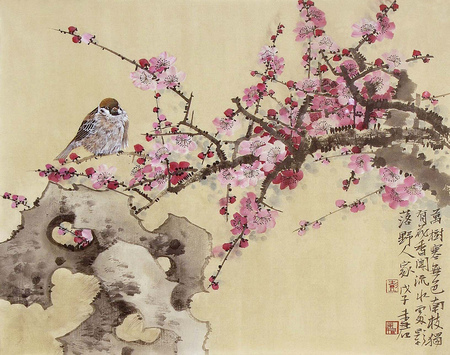 Detail Chinese Painting Wallpaper Nomer 45
