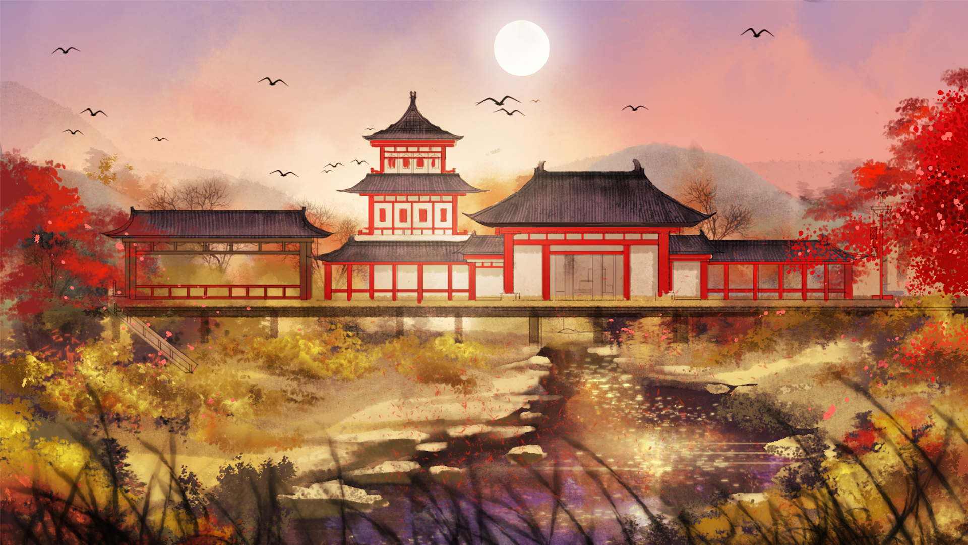 Detail Chinese Wallpaper Hd Nomer 22