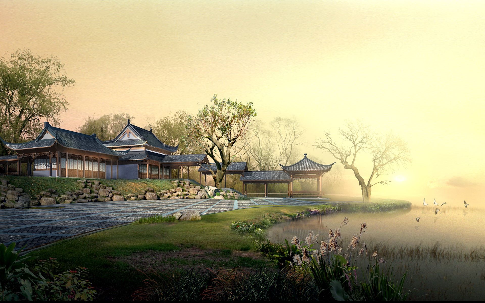 Detail Chinese Wallpaper Hd Nomer 44