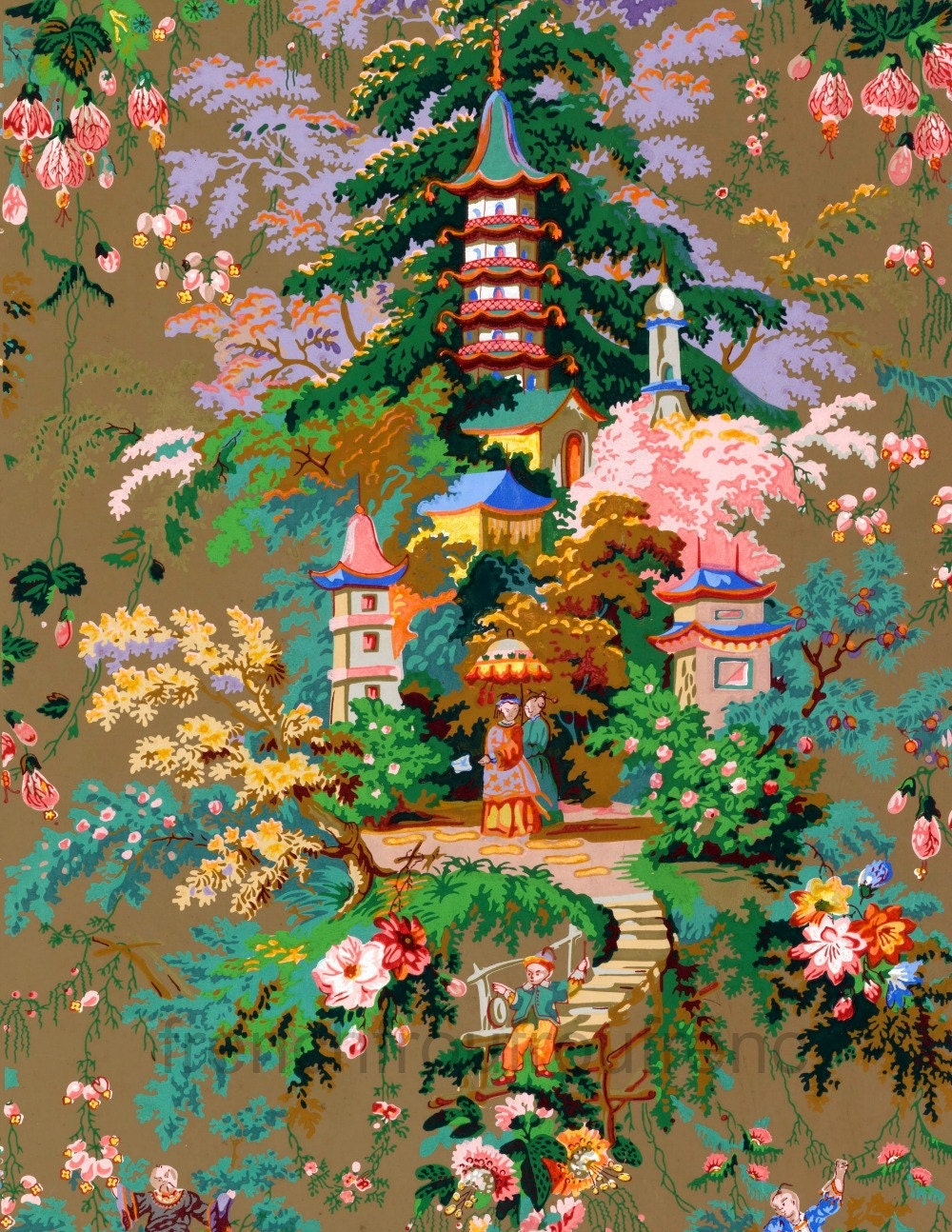 Detail Chinoiserie Wallpaper Download Nomer 2