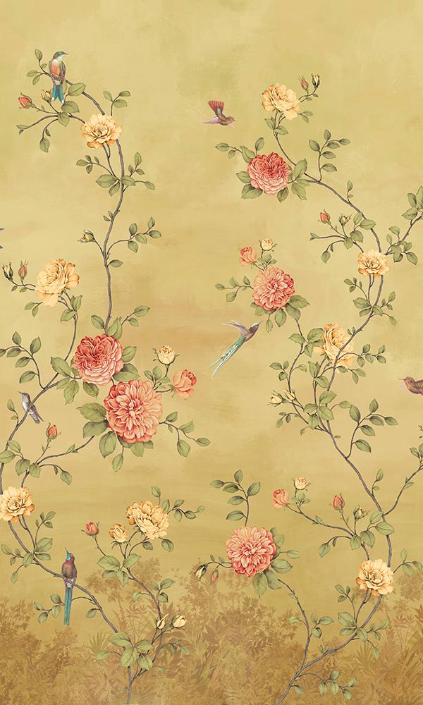 Detail Chinoiserie Wallpaper Download Nomer 18