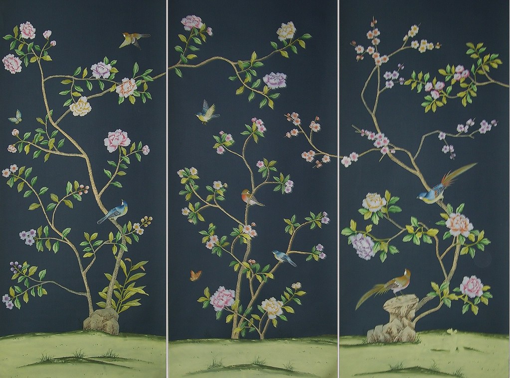 Detail Chinoiserie Wallpaper Download Nomer 38