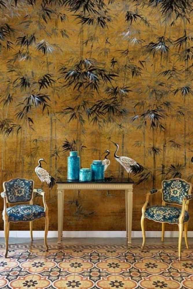 Detail Chinoiserie Wallpaper Download Nomer 46