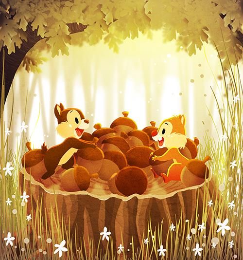 Detail Chip And Dale Acorn Nomer 9