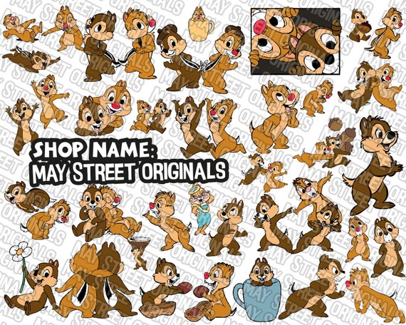 Detail Chip And Dale Clipart Nomer 54