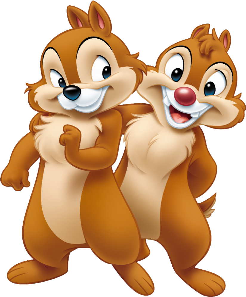 Chip And Dale From Mickey Mouse - KibrisPDR