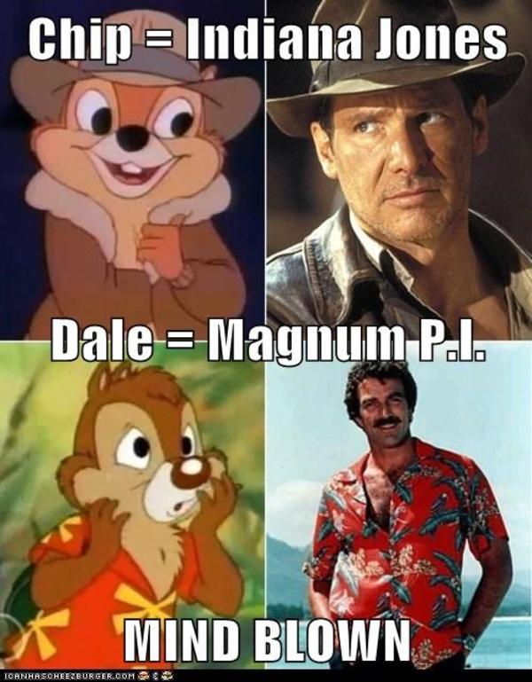 Detail Chip And Dale Indiana Jones Magnum Pi Nomer 2