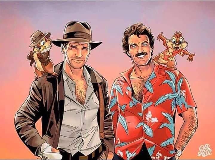 Detail Chip And Dale Indiana Jones Magnum Pi Nomer 10