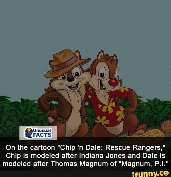 Detail Chip And Dale Indiana Jones Magnum Pi Nomer 42