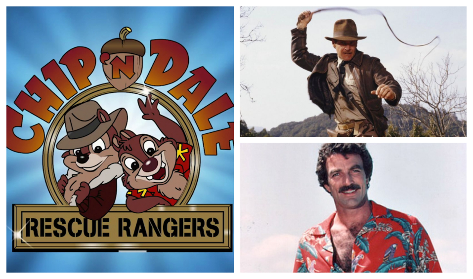 Detail Chip And Dale Indiana Jones Magnum Pi Nomer 49