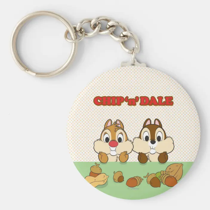 Detail Chip And Dale Keychain Nomer 3