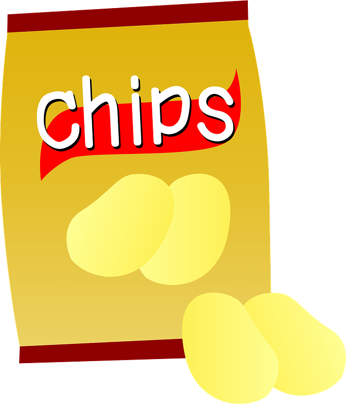 Detail Chip And Potato Clipart Nomer 29