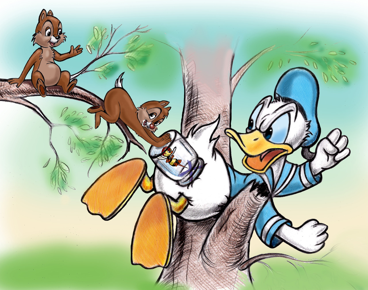 Detail Chip N Dale Donald Duck Nomer 8
