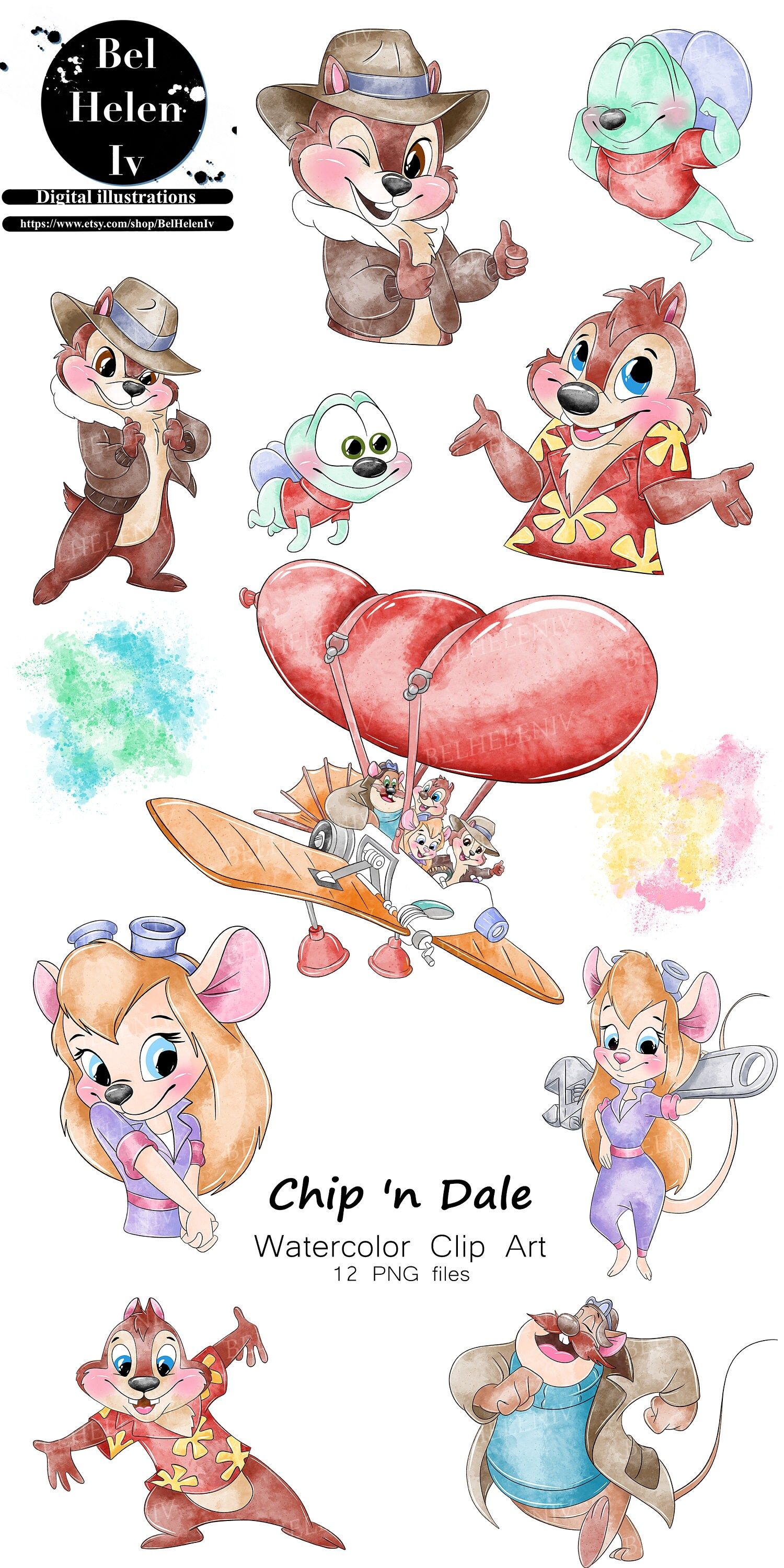 Detail Chipmunk Cartoon Characters Nomer 39