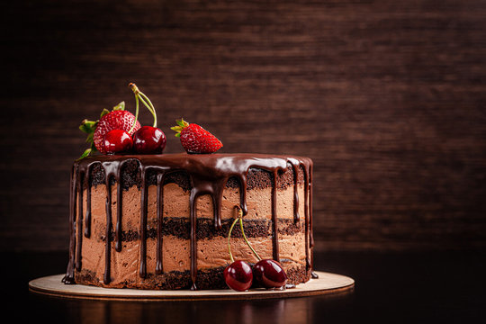 Download Chocolate Cake Background Nomer 9